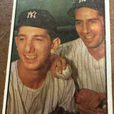 1953 Bowman Color #93 Billy Martin/Phil Rizzuto VG List $250