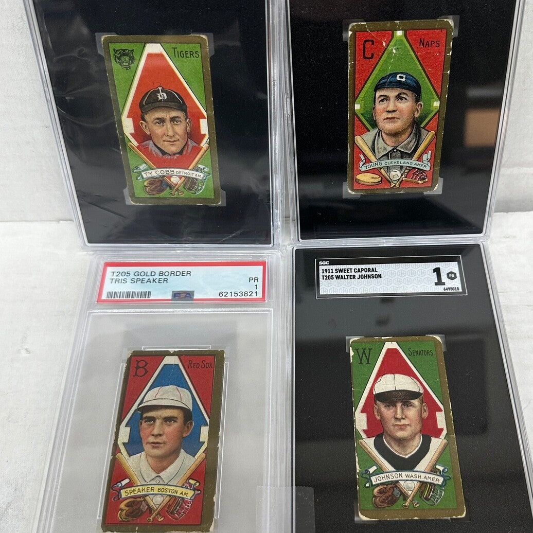 1911 T205 Baseball Complete set 204 cards