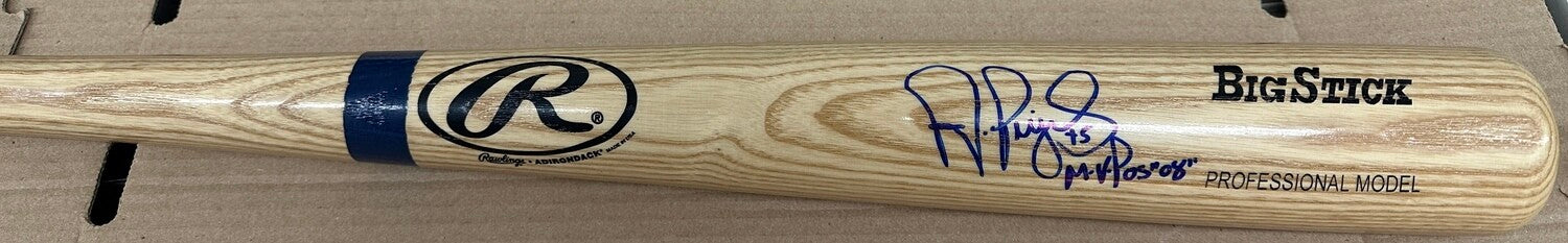 Albert Pujols signed bat JSA Certified
