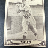 1940 Play Ball #88 Mel Ott Ex