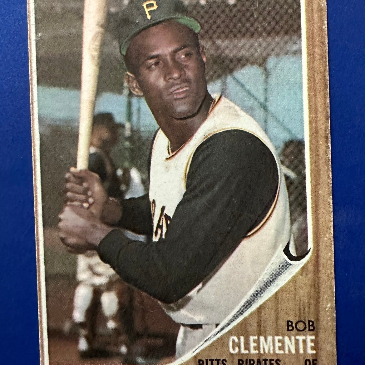 1962 Topps #10 Roberto Clemente VG List $400