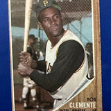 1962 Topps #10 Roberto Clemente VG List $400