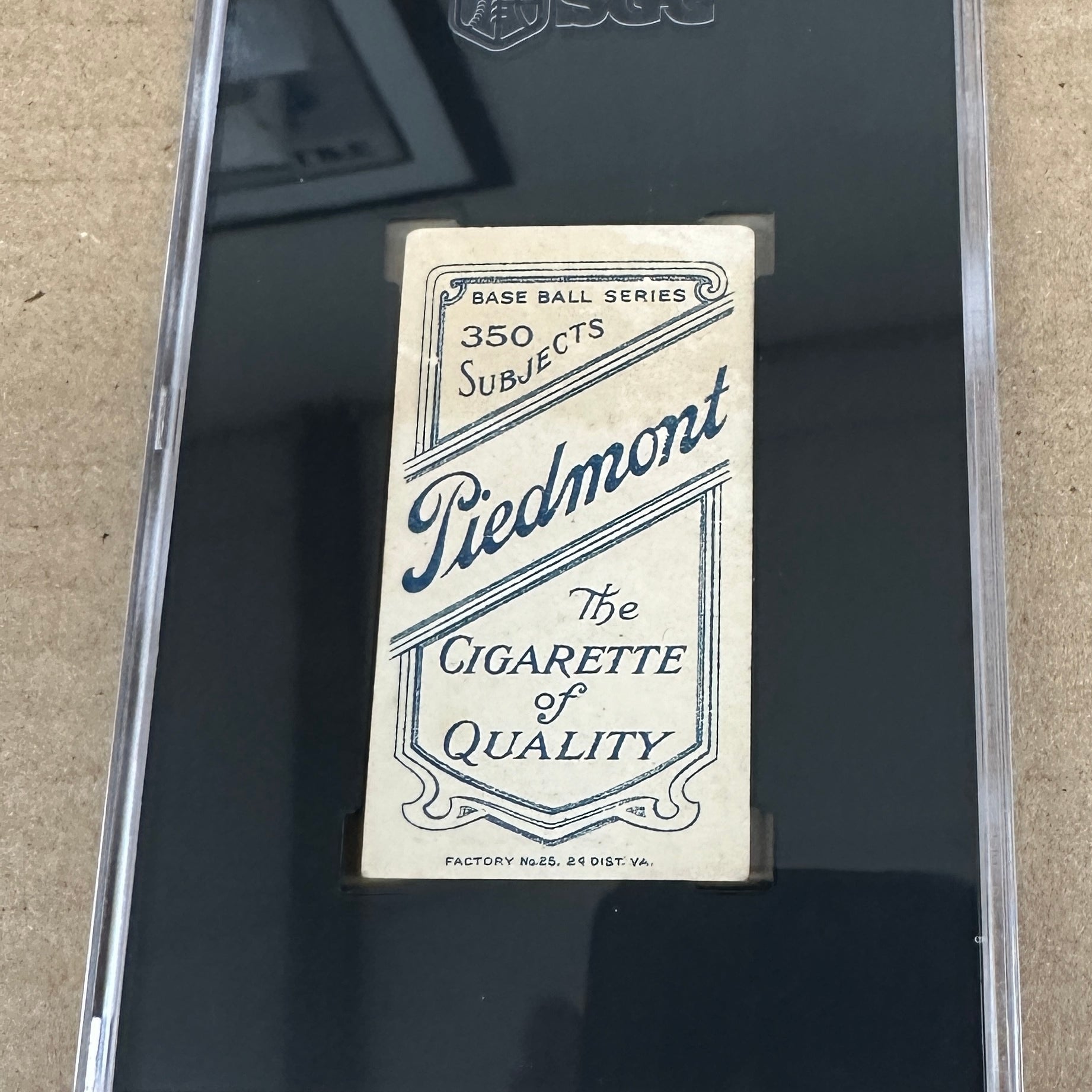 1909 T206 Piedmont Jim McGinley SGC 2.5