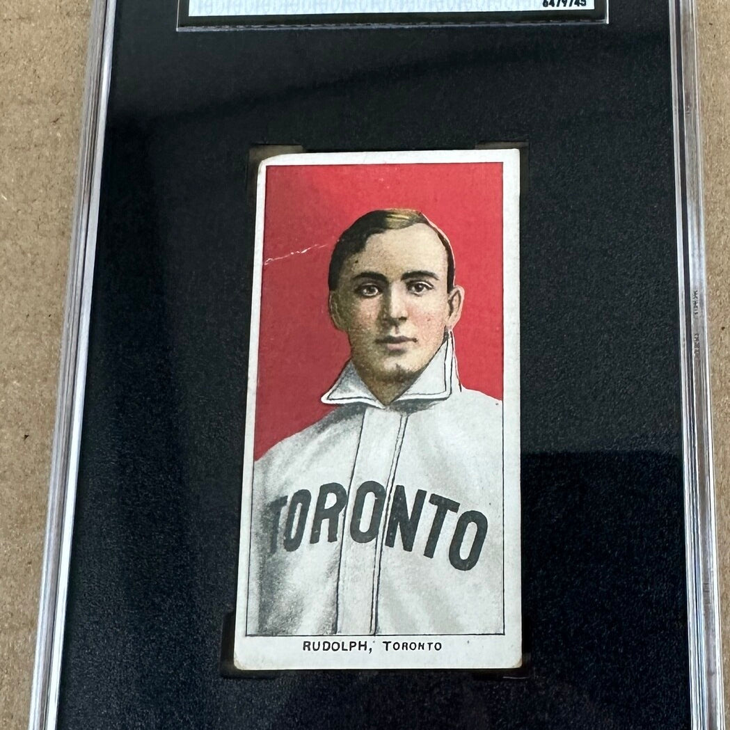 1909 T206 Piedmont Dick Rudolph SGC 1.5