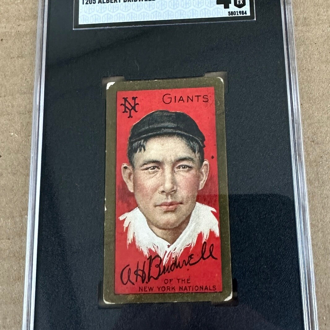 1911 T-205 Piedmont  Albert Bridwell SGC 4