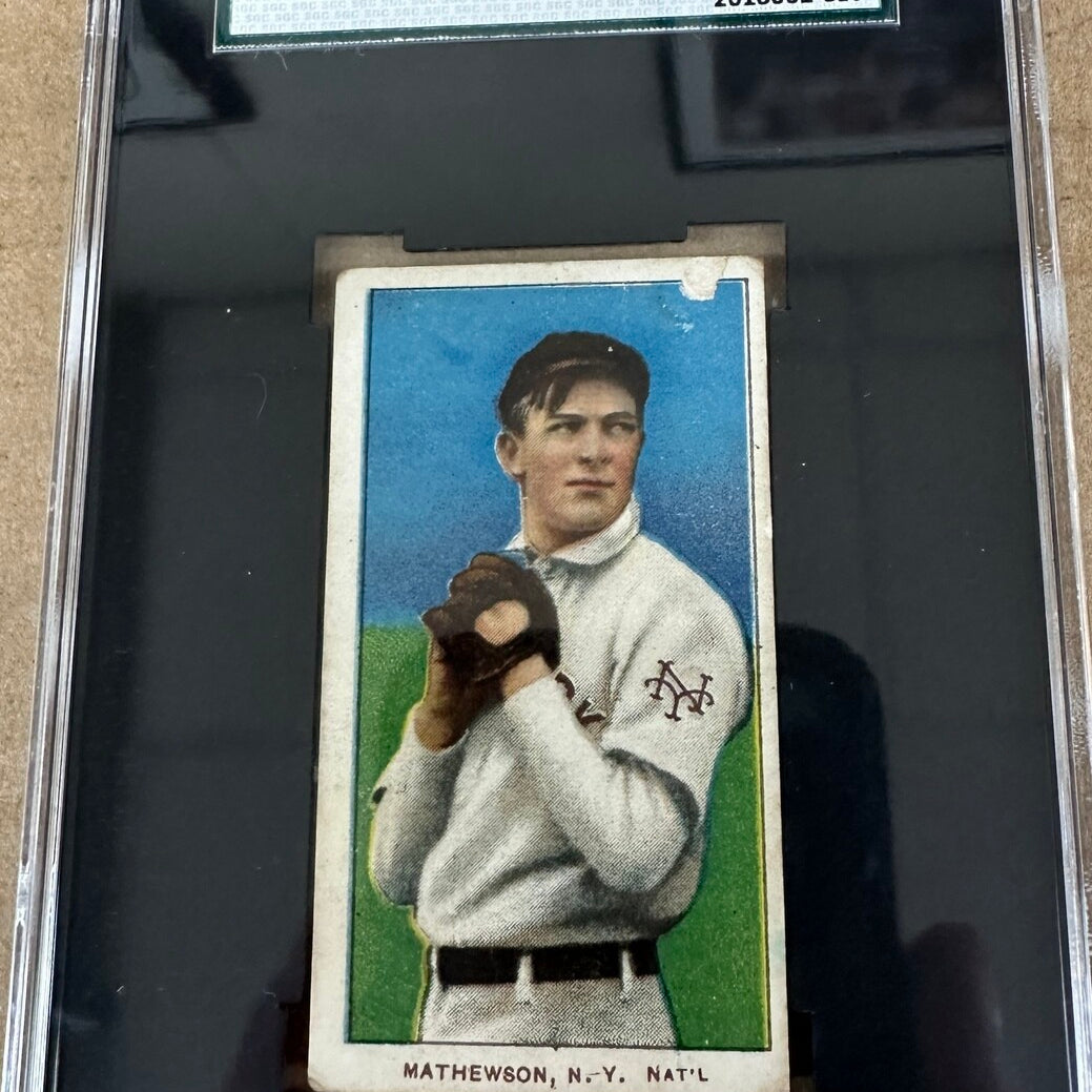 1910 Piedmont T206 Christie Mathewson SGC 1 Nice