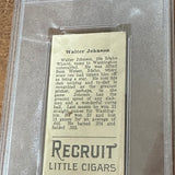 1912 T207 Walter Johnson PSA 4