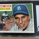 1956 Topps #260 Pee Wee Reese SGC 5