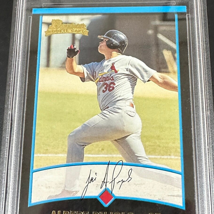 2001 Bowman Albert Pujols rookie PSA 9