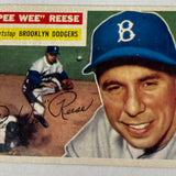 1956 Topps #260 Pee Wee Reese List $300 Ex