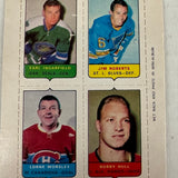 1969 Opeechee 4 in 1 Bobby Hull Ex/Mint