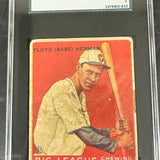 1933 Goudey #5 Babe Herman SGC 1