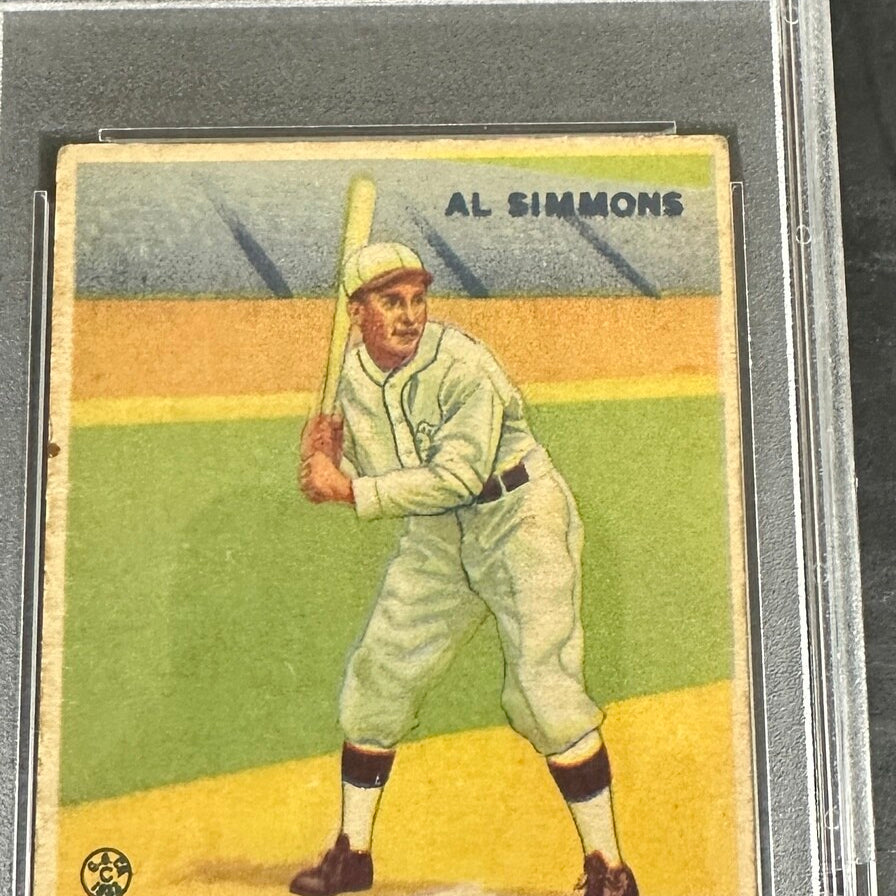 1933 Goudey #35 Al Simmons PSA 5