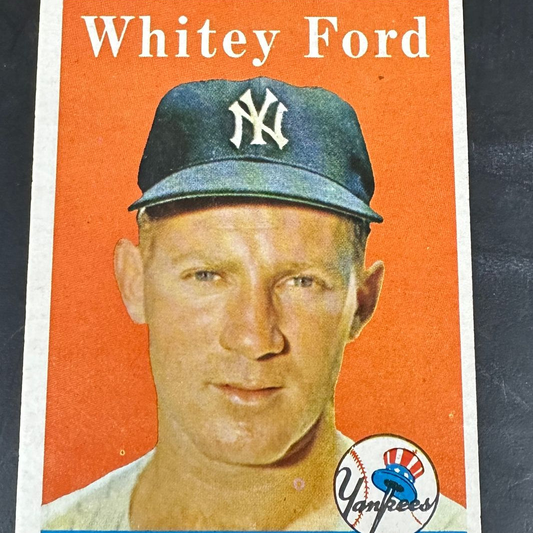 1958 Topps #320 Whitey Ford Ex/Mint