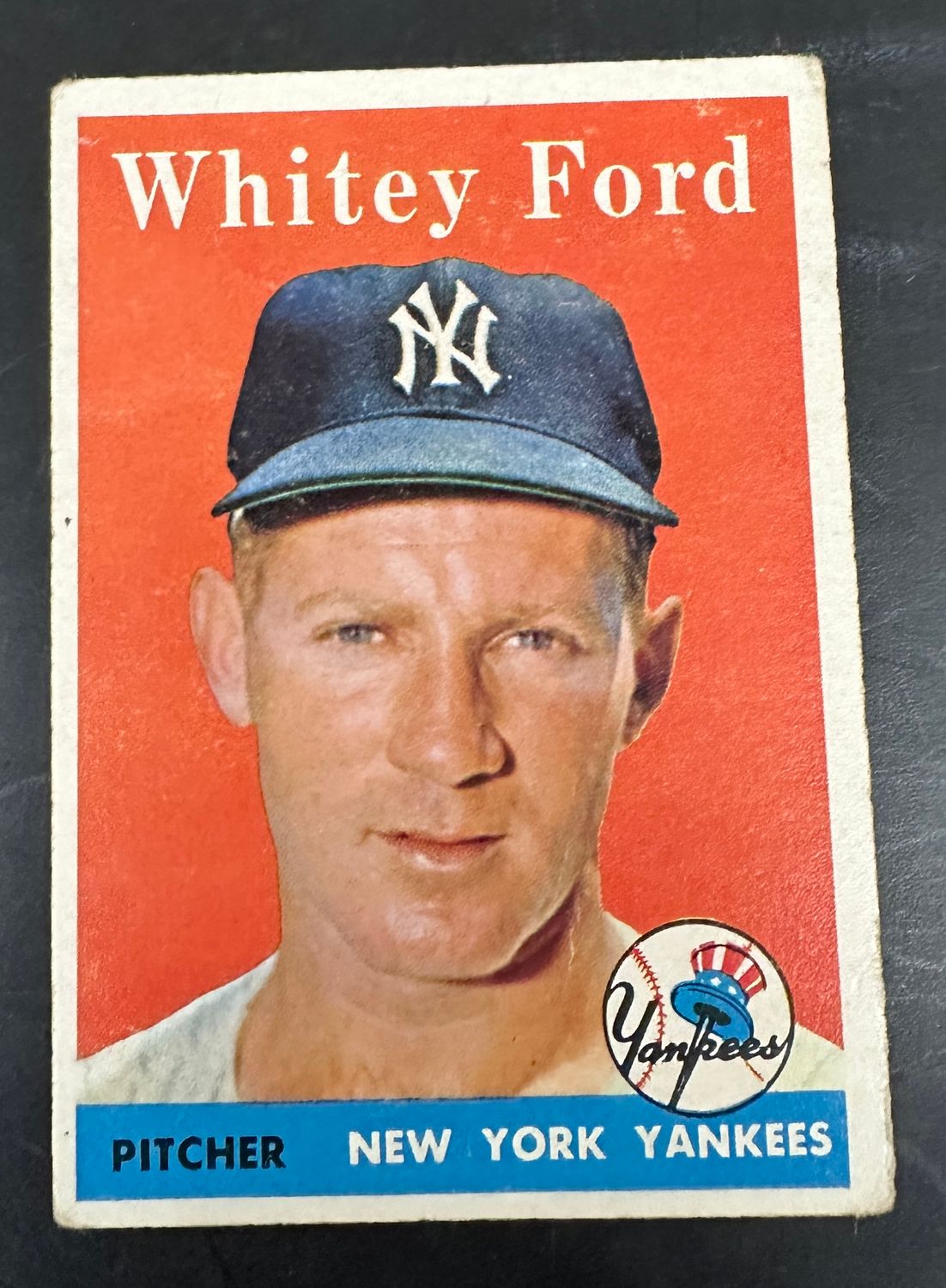 1958 Topps #320 Whitey Ford VG