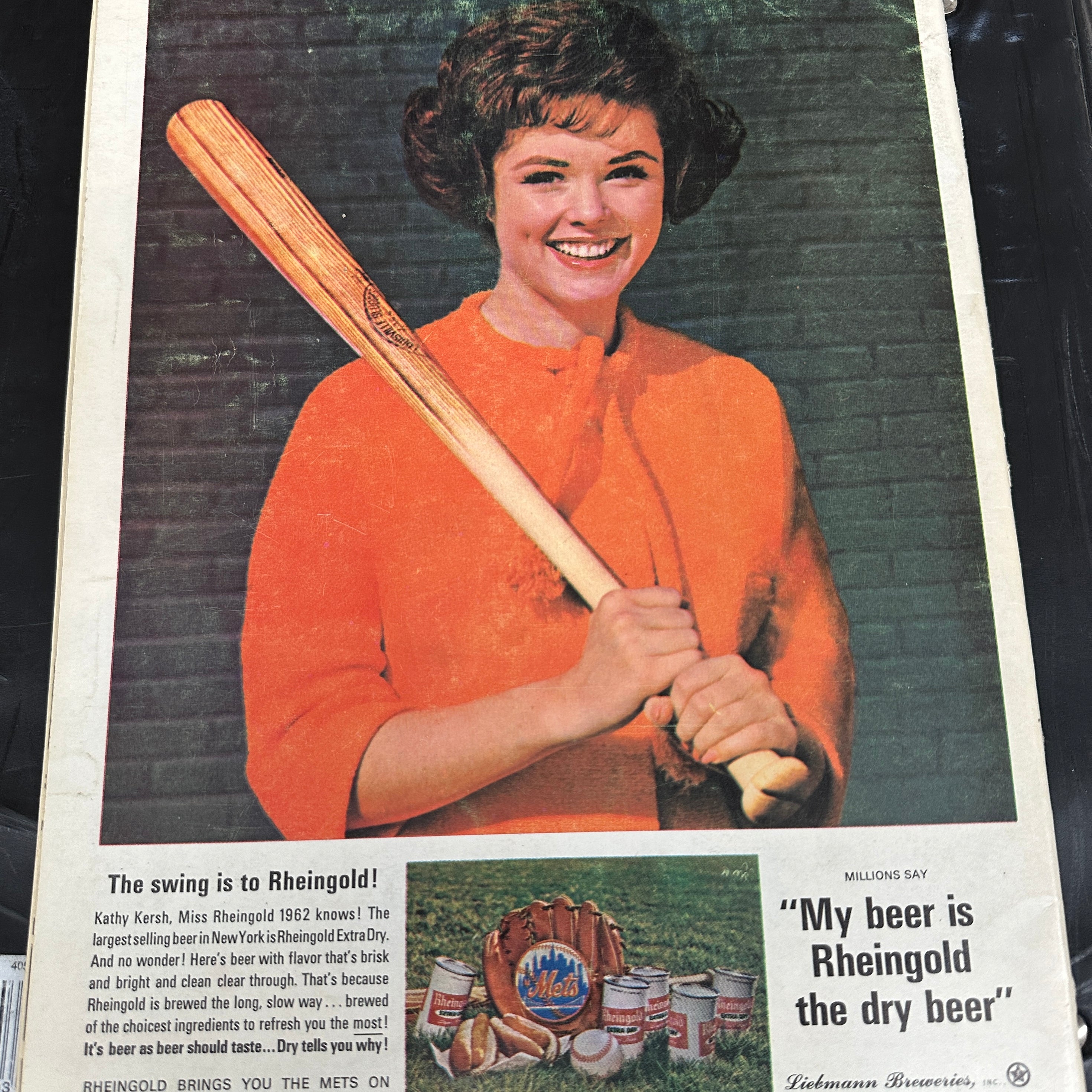 1962 NY Mets 1st Year Yearbook Ex/Mint