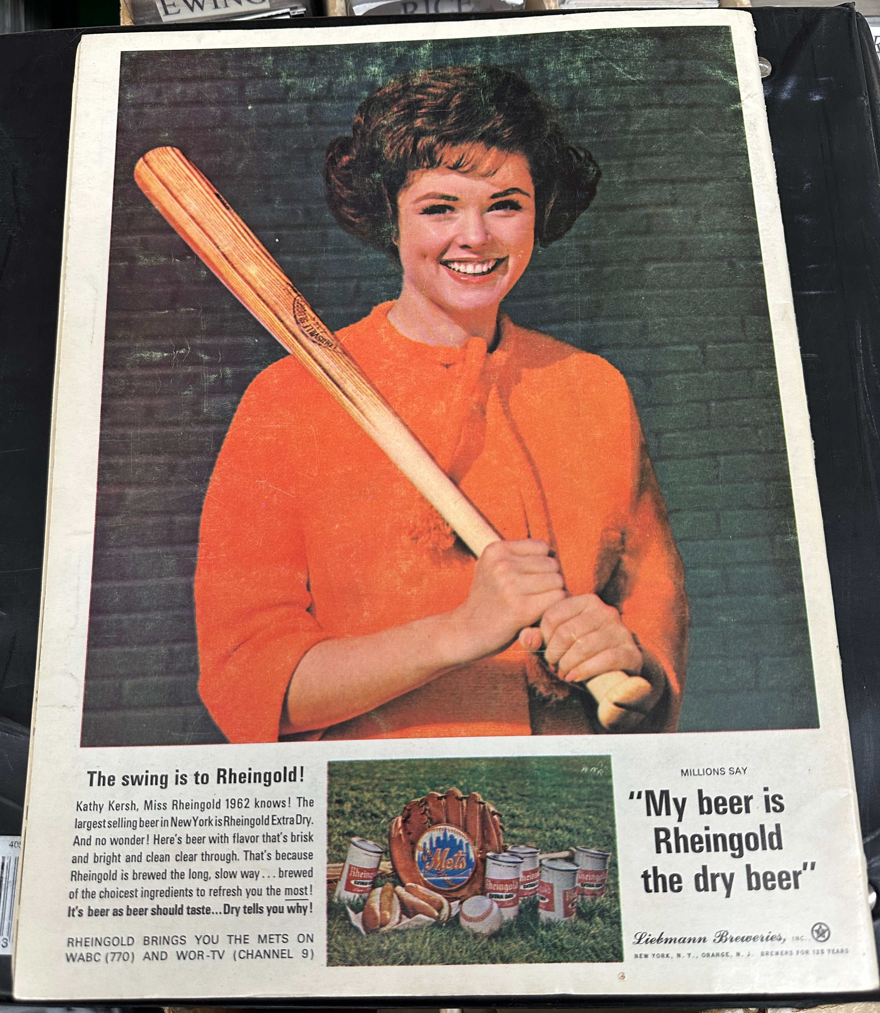 1962 NY Mets 1st Year Yearbook Ex/Mint