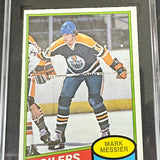 1980 Opeechee #289 Mark Messier rookie SGC 4.5