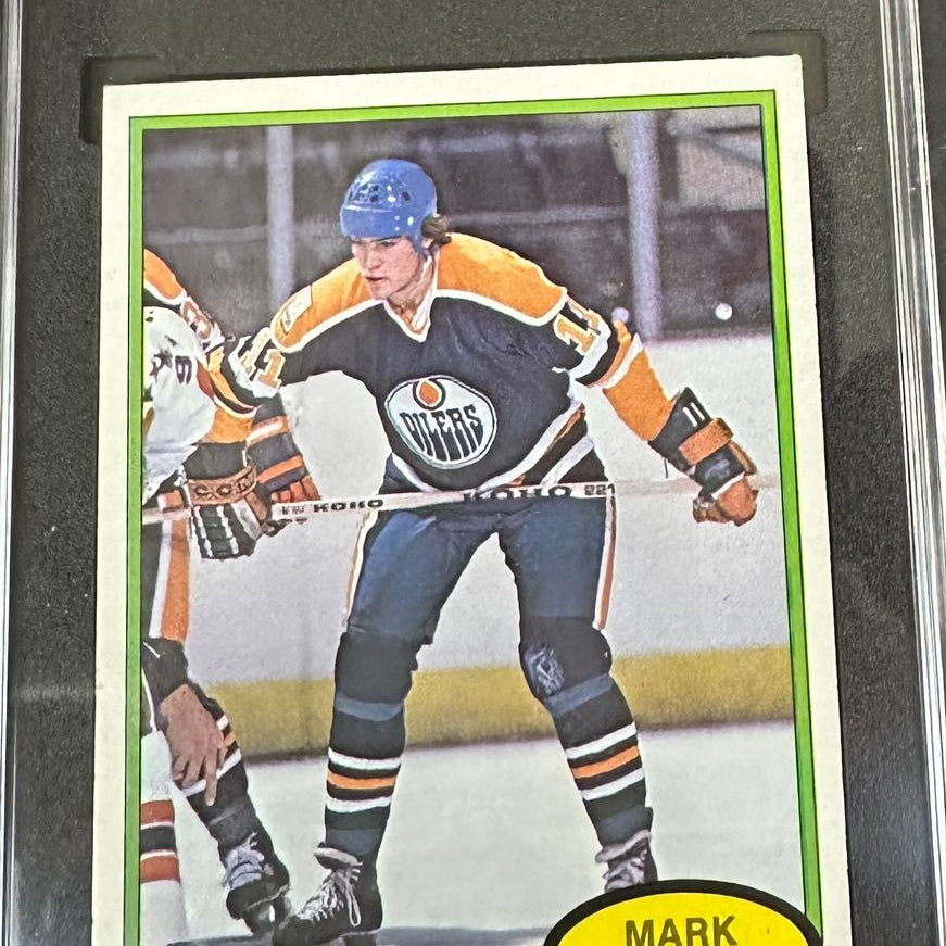 1980 Opeechee #289 Mark Messier rookie SGC 5