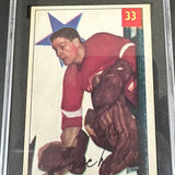 1954 Parkhurst #33 Terry Sawchuk SGC 4.5