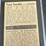 1954 Parkhurst #33 Terry Sawchuk SGC 4.5