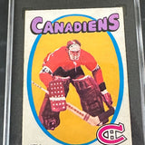 1971 Opeechee #45 Ken Dryden rookie SGC 3.5