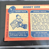 1968 Topps #2 Bobby Orr SGC 3.5