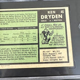 1971 Opeechee #45 Ken Dryden rookie SGC 2.5