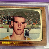 1966 Topps #35 Bobby Orr rookie PSA 2