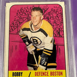 1967/68 Topps #92 Bobby Orr PSA 3