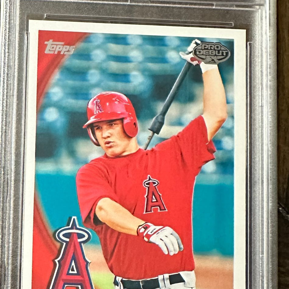 2010 Topps Pro Debut Mike Trout PSA 9