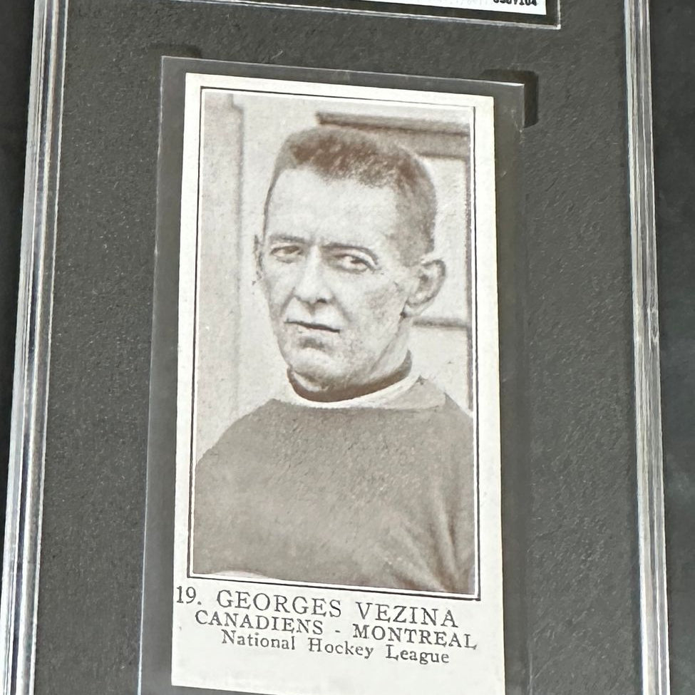 1923 V-145-1 #19 Georges Vezina SGC Authentic