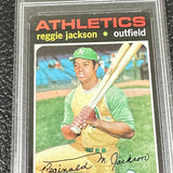 1972 Topps #20 Reggie Jackson PSA 6 Centered