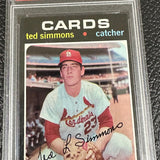 1971 Topps #117 Ted Simmons PSA 7
