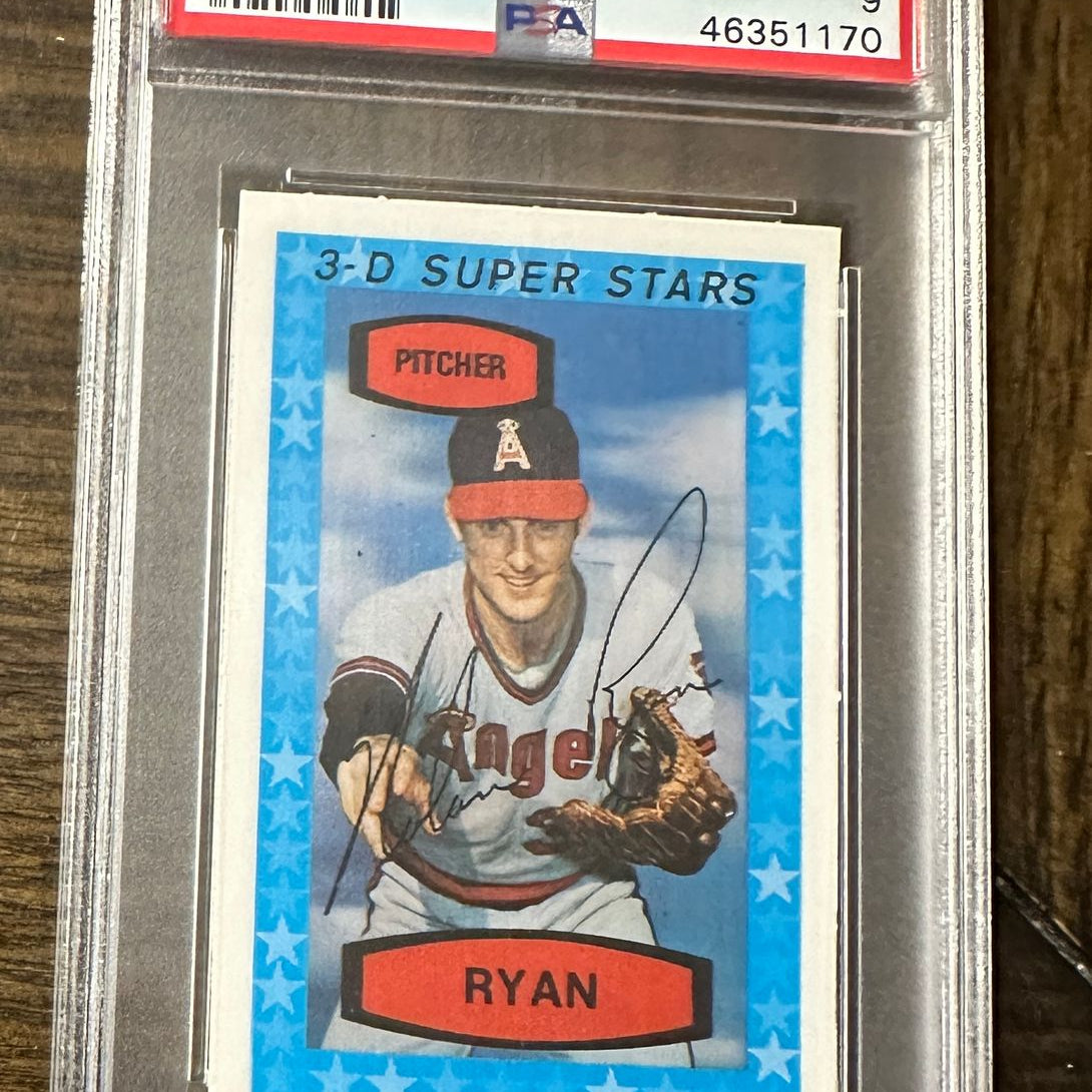 1975 Kelloggs #26 Nolan Ryan PSA 9