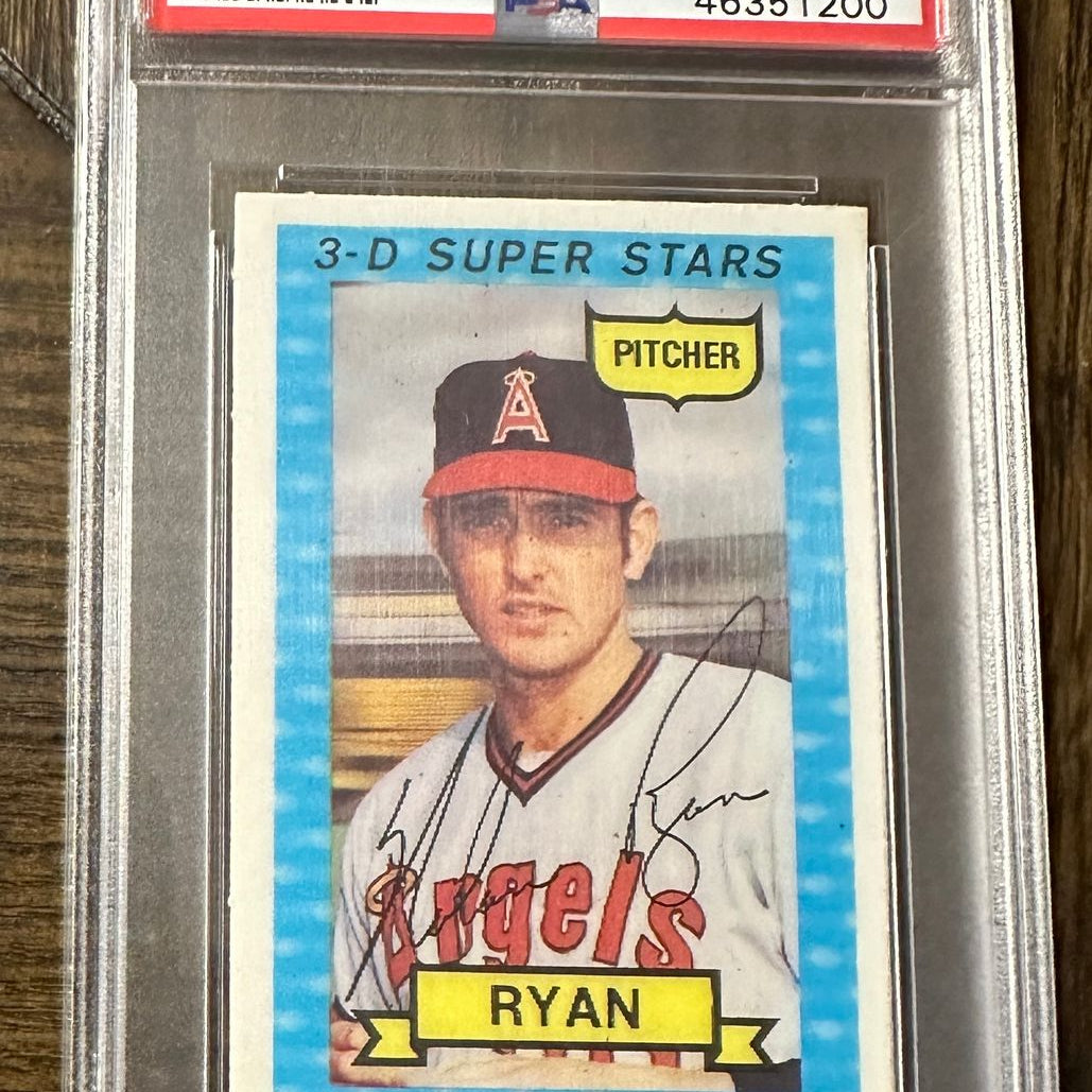 1974 Kelloggs #8 Nolan Ryan PSA 9