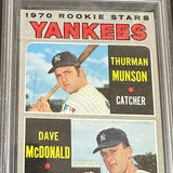 1970 Topps #189 Thurman Munson rookie PSA 4.5