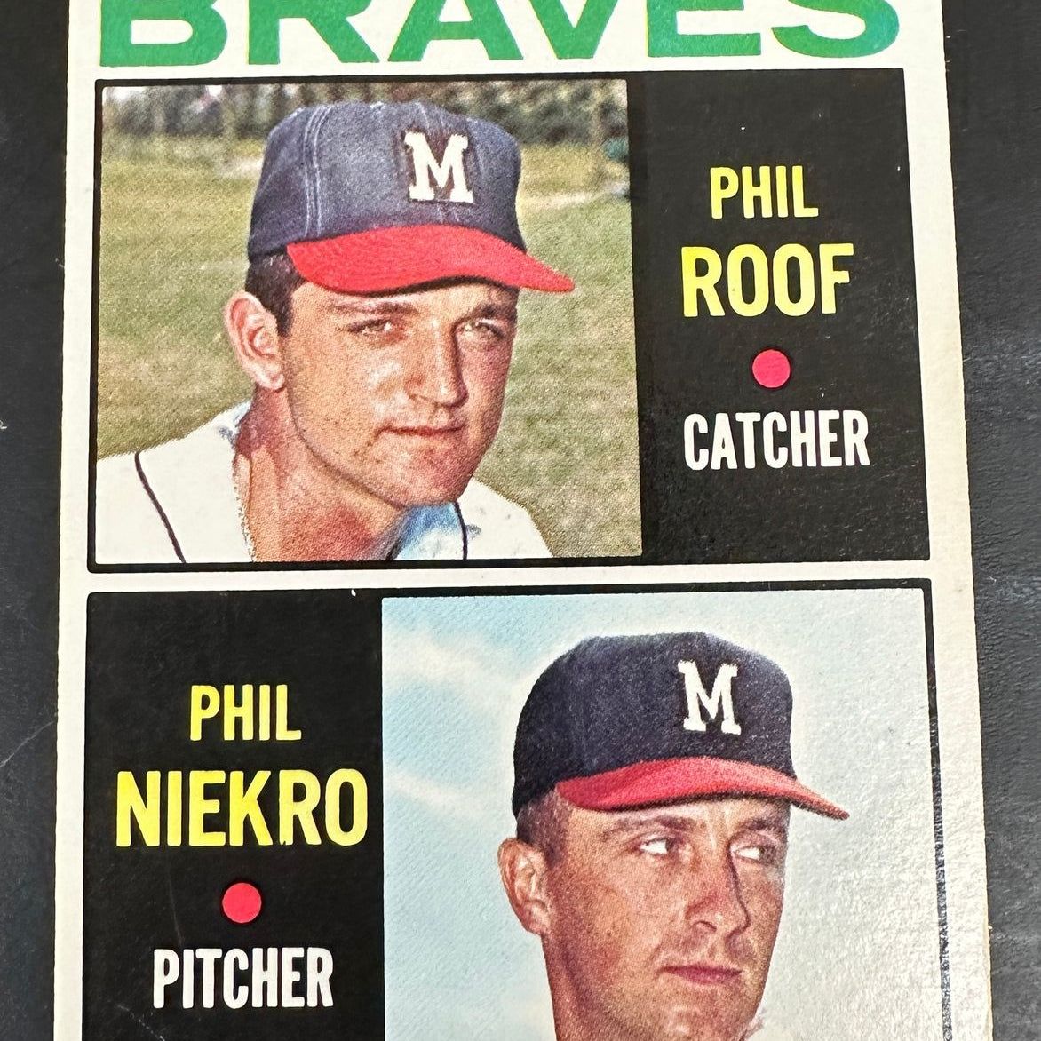 1964 Topps #541 Phil Niekro rookie Ex+ List $250