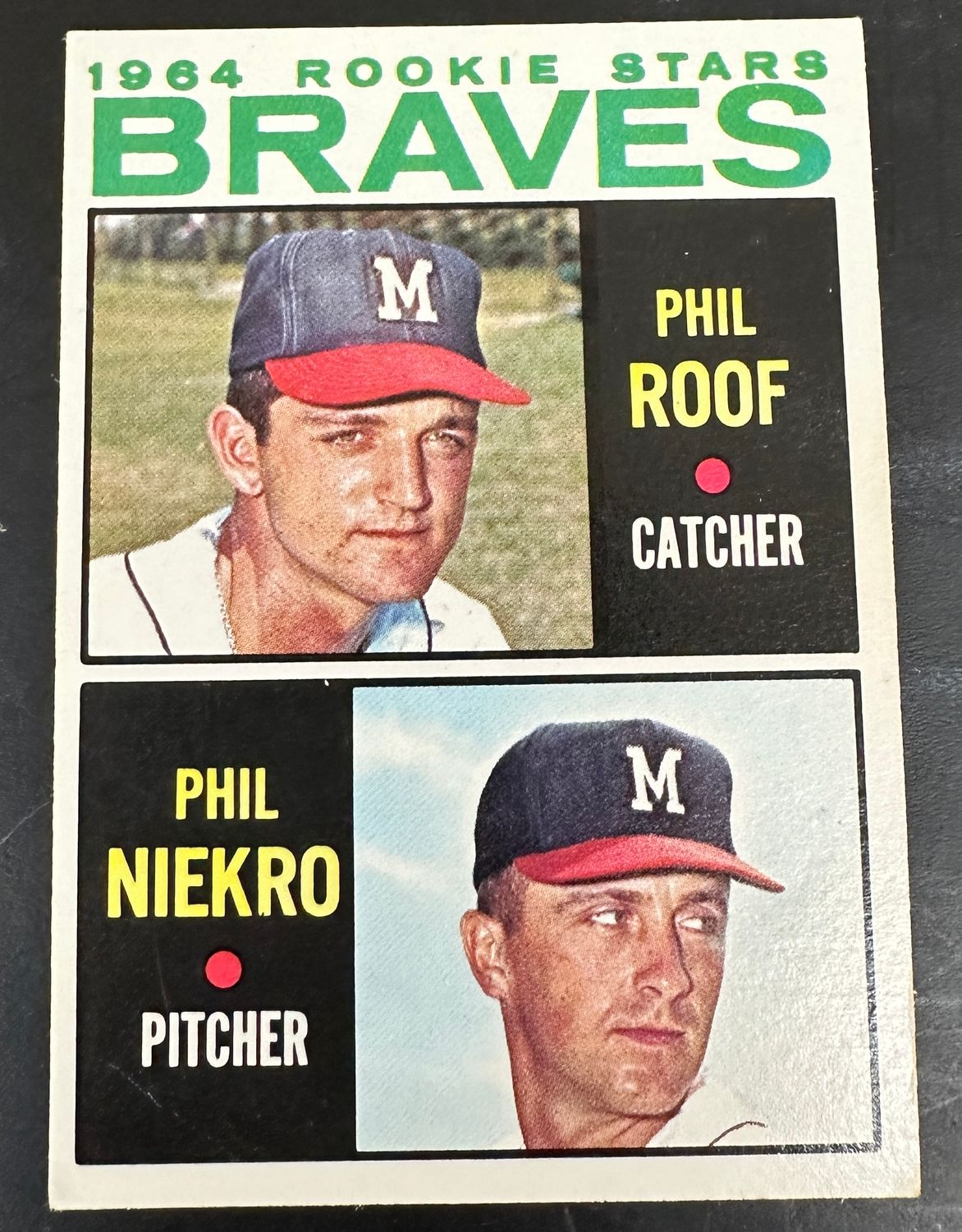 1964 Topps #541 Phil Niekro rookie Ex+ List $250