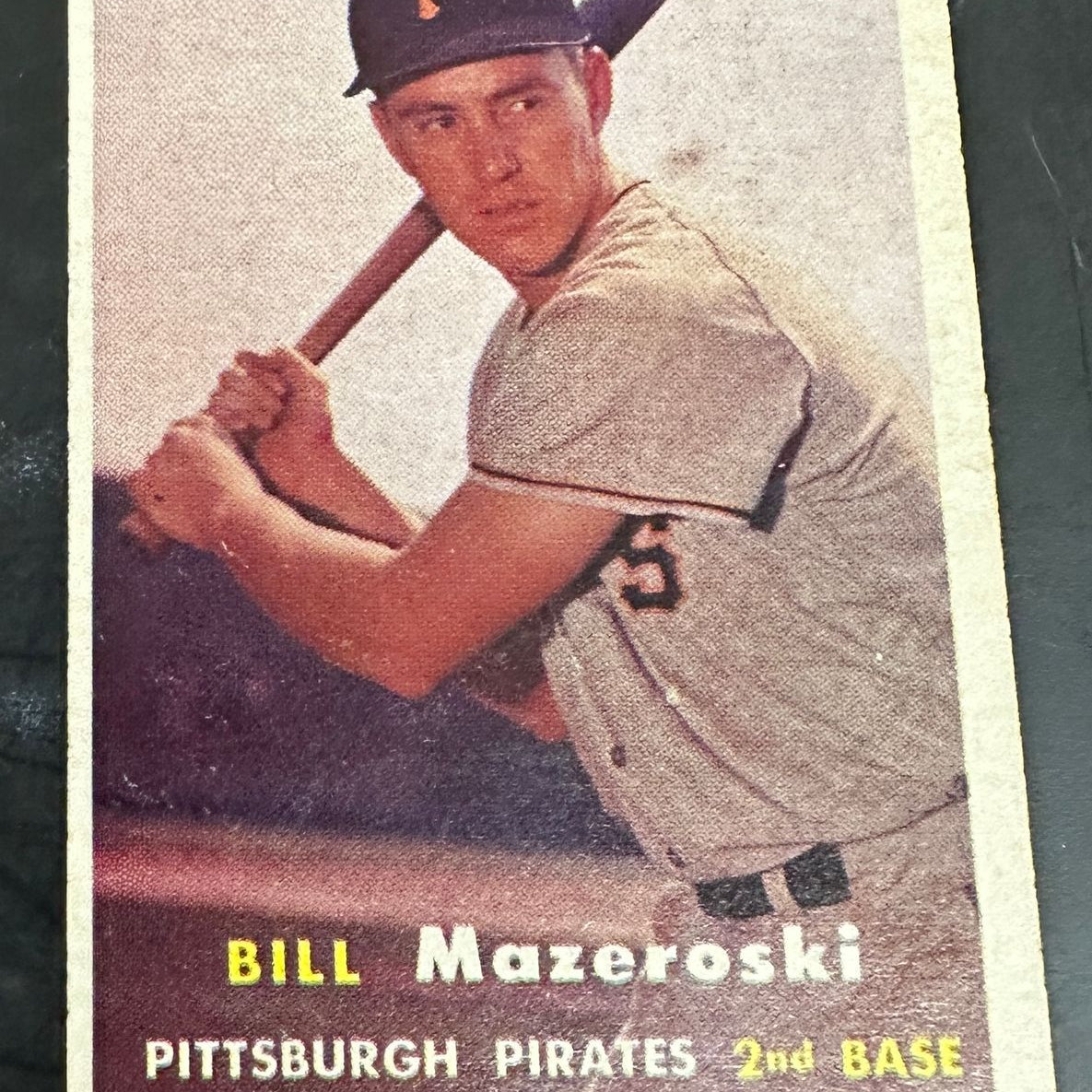 1957 Topps #24 Bill Mazeroski rookie Ex List $250