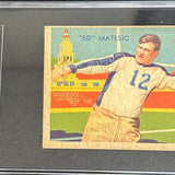 1935 National Chicle #4 Ed Matesic SGC 3.5