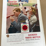 1956 NY Yankees World Series Program Don Larsen Perfect Game Scored