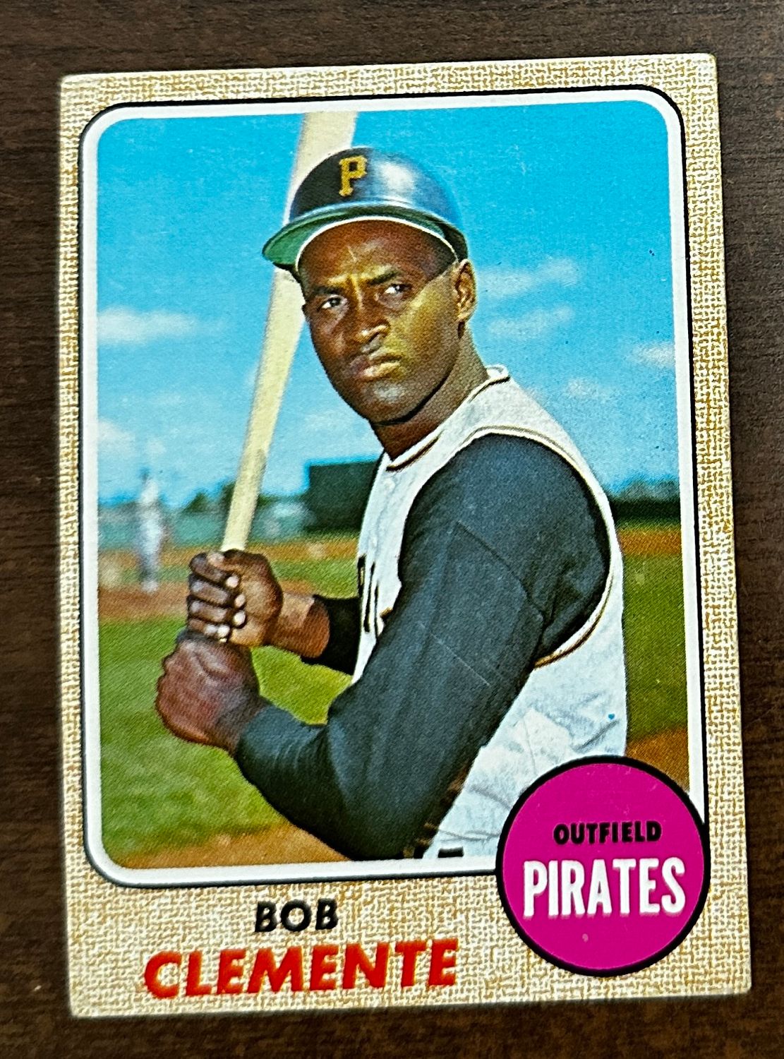 1968 Topps #150 Roberto Clemente VG/EX