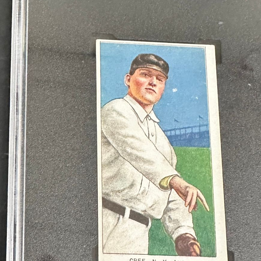 1910 Sweet Caporal T206 Birdie Cree SGC 3