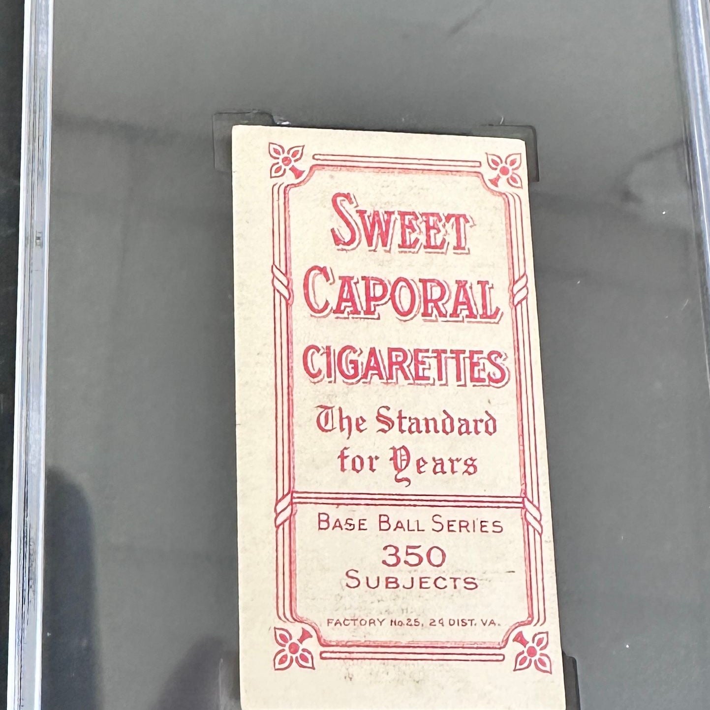 1910 Sweet Caporal T206 Birdie Cree SGC 3