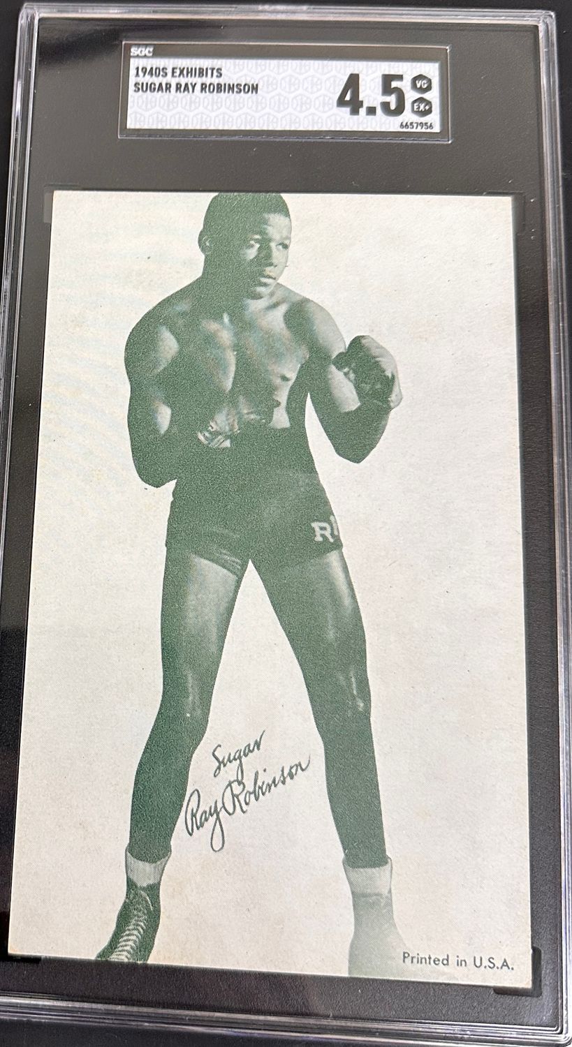 1940s Exhibits Sugar Ray Robinson SGC 4.5