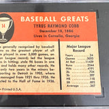 1961 Fleer #14 Ty Cobb SGC 7