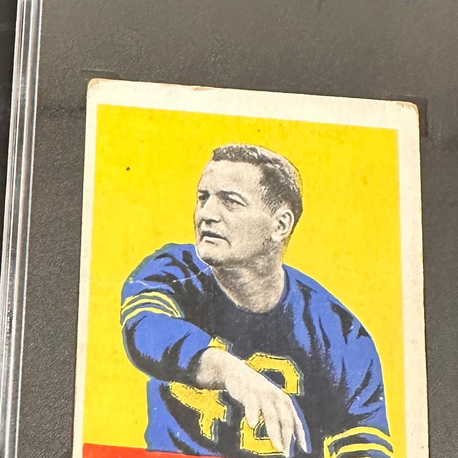 1948 Leaf #1 Sid Luckman rookie SGC 1.5