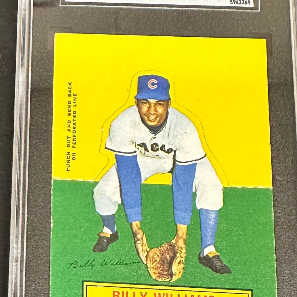1964 Topps Stand Up Billy Williams SGC 4