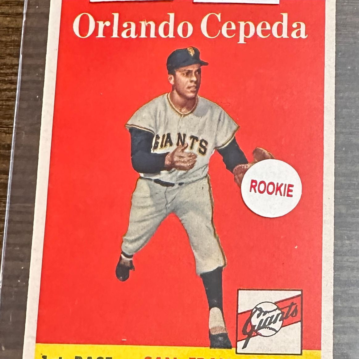 1958 Topps #343 Orlando Cepeda rookie Ex+